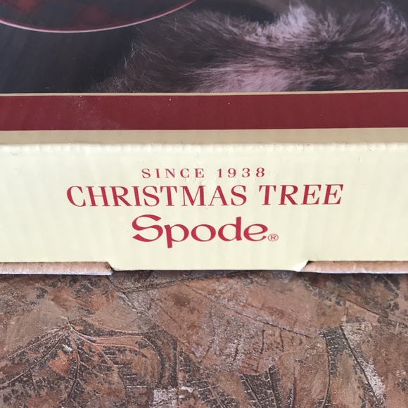 Spode Christmas Tree Tartan tiered server - Picture 9 of 12